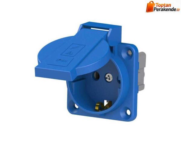 Nead 2001-MP 1x16A Kapaklı Makine Prizi